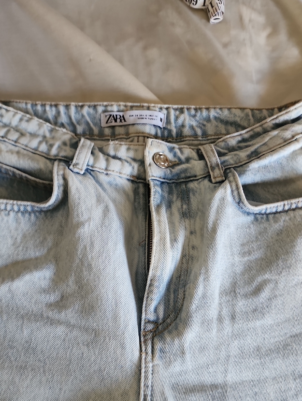 ZARA Light Blue Denim Jeans